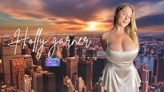 Holly Garner biography | Russian  fashion curvy model | Instagram sensation | body positivity