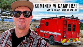 Kominek w Kamperze! | Van Life w Górach Kalifornii (Jesienne Przygody)