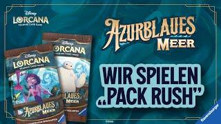 „Disney Lorcana TCG: Azurblaues Meer“ - Wir spielen Pack Rush