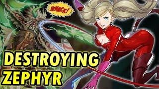 Easiest Trials of the Mighty Quest?! - Defeating Zephyr using Panther & Mym | Dragalia Lost