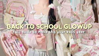 How to glow up BEFORE school starts !! back to school tips 