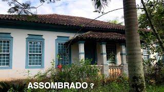 Casarão assombrado na fazenda