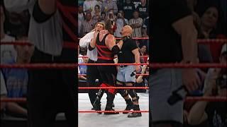 Kane couldn’t make up his mind on who he wanted to chokeslam