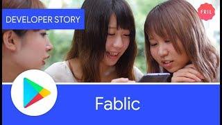 Android Developer Story:  Fablic improves sign ups by 30% with Material Design and Android Studio