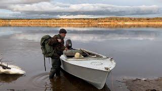 Ночь в скрадке. Охота удалась