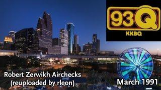 KKBQ 92.9 (93Q - We Keep You Revinn') Pasadena-Houston, TX - May 12th, 1991
