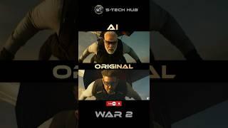 War 2 - Original Vs AI | #narendramodi #kiaraadvani #shehbazsharif #hrithikroshan #comparison #ai