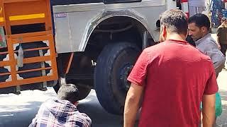 Dangerous Driving Heavy loaded Truck Helping People Of Kashmir