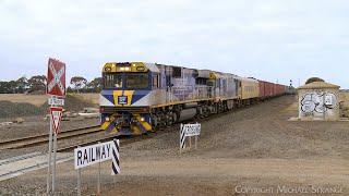 6MX1 Aurizon / Team Global Express Container Train With CM3305 & GL105 (5/7/2024) - PoathTV