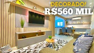 APARTAMENTO DECORADO À VENDA NO GUARUJÁ - MERCURI IMÓVEIS