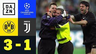 Lars Ricken lupft BVB zum Titel: Dortmund - Juventus 3:1 | UEFA Champions League | DAZN Retro