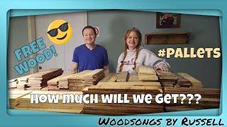 Sourcing Wood from Pallets | FREE WOOD | Sourcing Pallets