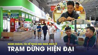 Trạm dừng chân hiện đại cạnh quốc lộ khiến hành khách, tài xế mê mẩn