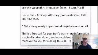 You Call Now: Accident Attorney Prequalification (Demo)