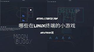 哪些用Linux终端摸鱼的小游戏#kalilinux #games