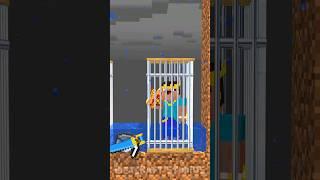 Escape From Water Trap Herobrine VS Rich Noob