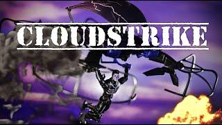 Jazwares Fortnite Cloudstrike Glider Drone w/ 4'' Purple Glow Skull Trooper Action Figure Review