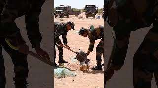 Indian Army Plants Trees in Desert | Desert Greening Mission 