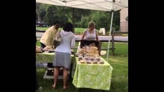 Farmers market #honeybiscuits