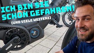 I ride the FUTURE of E-BIKE MOTORS! Pinion MGU, Bosch SX, Cyclee Valeo at the Eurobike 2023