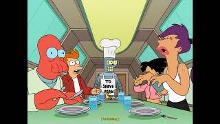 Futurama - Bender's first meal