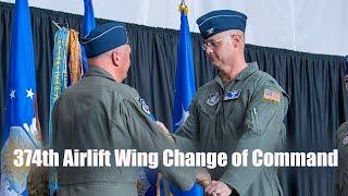 374th Airlift Wing Change of Command Ceremony