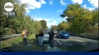 Dashcam captures dangerous alleged car insurance scam