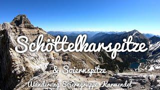 Schöttelkarspitze Soiernspitze Mai 2020