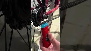 Incredible! This Bike Chain Lubing Trick Works Perfectly! #bike