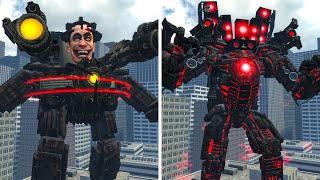 WHAT IF COMBINE MECHA ASTRO G-MAN WITH TITAN SPEAKERMAN? = NEW MECHA ASTRO TITAN SPEAKERMAN! - GMOD