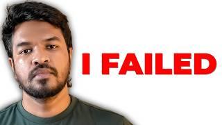 I Failed️‍  | Madan Gowri | Tamil | MG Squad