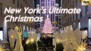 New York City during Christmas  | 5th Avenue | Rockefeller Center | Hudson Yards | Central Park