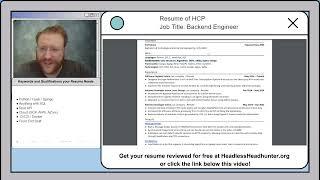 Corporate Recruiter Reviews a Python Engineer Resume (HCP)