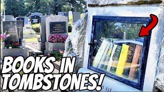 This Cemetery Keeps Books of the Dead