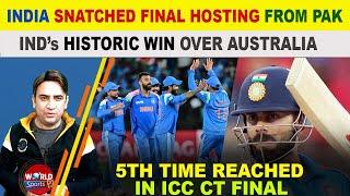 India snatched ICC Champions Trophy 2025 Final from Pakistan | First time beat Australia in Semis