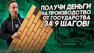 Как за 9 шагов открыть производство гибкого камня за счет государства?