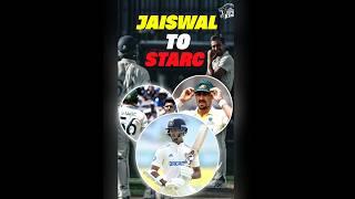 It's Coming to Slow ! Yashasvi jaiswal said to Mitchell Starc 