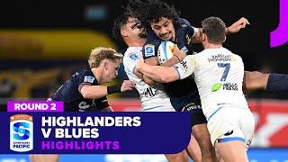 Highlanders v Blues Highlights