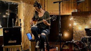 Katie Marie - Drums & Bass Jam - Recorded Live at Cedar Creek Studios Austin Texas