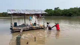 VIDA REAL NA AMAZÔNIA/SECA NO LAGO AMANÃ.