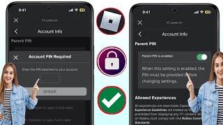 Come reimpostare il pin Roblox dimenticato || Rimuovi il pin Roblox se lo hai dimenticato