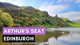 EDINBURGH City Centre - ARTHUR'S SEAT - Full Route - Scotland Walking Tour | 4K | 60FPS