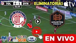 Toluca vs. Dynamo en vivo, Donde Ver Partido Toluca vs. Dynamo Eliminatoria 32 Leagues Cup 2024 hoy