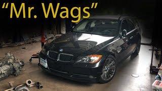 Ovalbore Garage Series Part 4: the double unicorn 6-speed RWD E91 "Mr. Wags"
