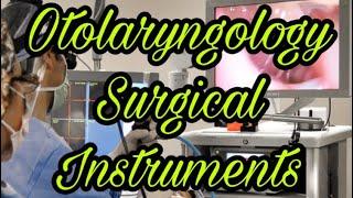 Otolaryngology (Ent) Instruments their uses and contraindications || Mis.Medicine