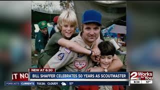 Bill Shaffer celebrates 50 years as scoutmaster for local troop