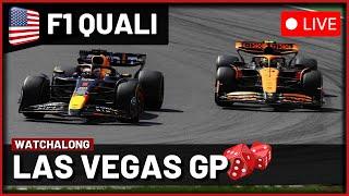 F1 Live - Las Vegas GP Qualifying Watchalong | Live timings and Commentary | Vegas GP