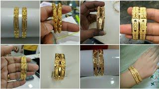 Gold Bangles Design With Weight And Price 2022 #kaushalyapandey