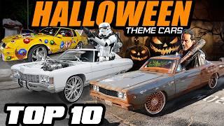 TOP 10 HALLOWEEN DONKS & MUSCLE CARS - Donkmaster Storm Trooper Kevin Hart Hellraiser, Netflix Donk