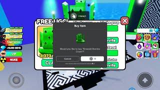 Sniping Free Emerald Domino Crown Ugc Limited (With CaptainHaro)